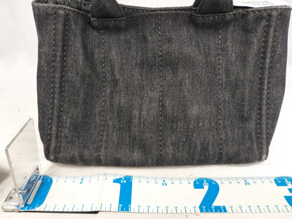 PRADA Prada Canapa Denim 2-Way Handbag 1BG439 Handbag