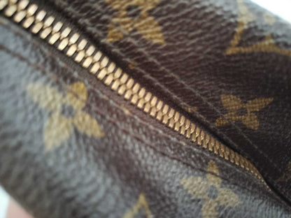 LOUIS VUITTON M47270 Monogram Deauville Handbag, Brown, Unknown Serial Number