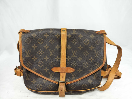LOUIS VUITTON M42254 Monogram Saumur 35 M42254 VI883 Shoulder Bag