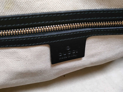 GUCCI GG Canvas ID - Gucci GG Canvas Beige x Brown 2-Way Handbag Canvas x Leather 247205 Handbag