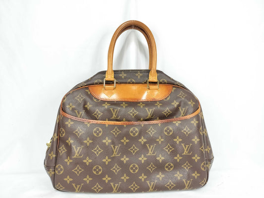 LOUIS VUITTON M42228 Monogram Trouville M42228 VI0964 Brown Handbag