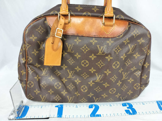 LOUIS VUITTON M42228 Monogram Trouville M42228 VI0964 Brown Handbag