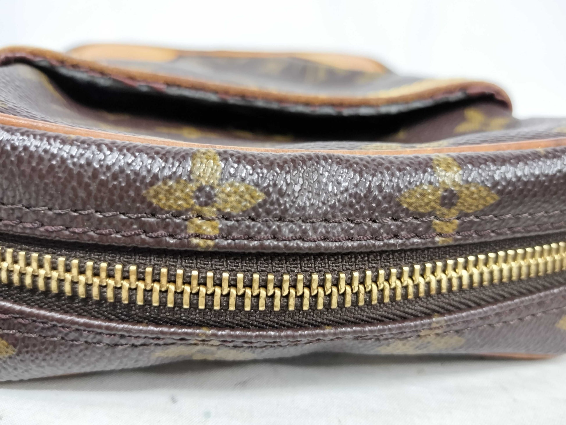 LOUIS VUITTON M45266 Monogram Danube Shoulder Bag SL0071 Brown