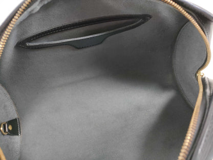 LOUIS VUITTON M 52222 Epi Leather Handbag in Black with Pouch, M52222