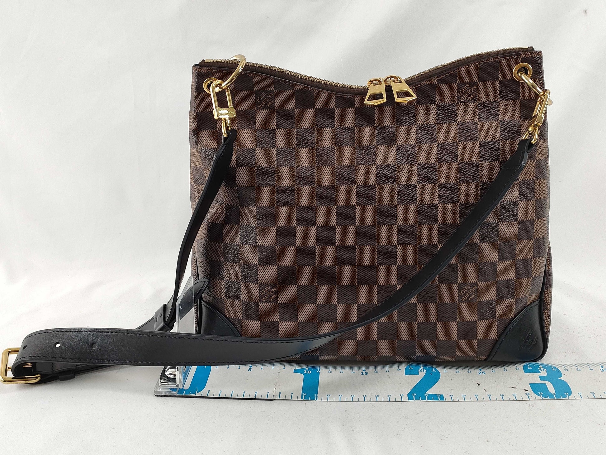 LOUIS VUITTON N 50062 Damier LOUIS VUITTON Louis Vuitton Odeon NM MM Damier Shoulder Bag RFID Model N50062 Shoulder Bag