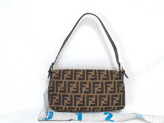 FENDI Zucca Mamma Bucket Handbag