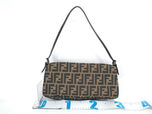 FENDI Zucca Mamma Bucket Handbag
