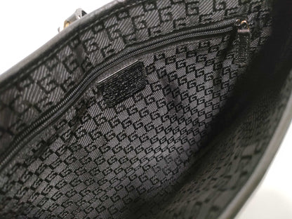 GUCCI Bamboo Kandinsky Bamboo Leather Shoulder Bag