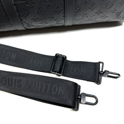 LOUIS VUITTON Boston Bag M44810 2024 Monogram Shadow Keepall Bandouliere 50 Boston Bag