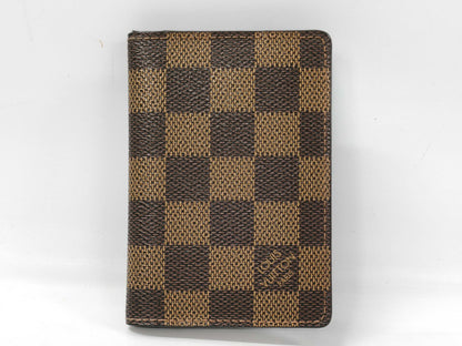 LOUIS VUITTON Damier Organizer de Poche N63145 Card Case, Pass Case, Business Card Holder