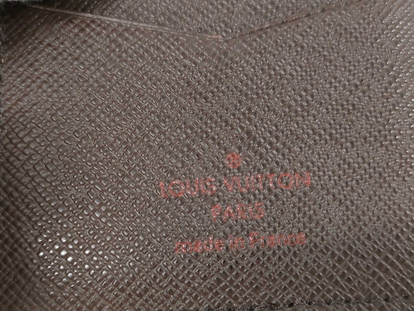 LOUIS VUITTON Damier Organizer de Poche N63145 Card Case, Pass Case, Business Card Holder