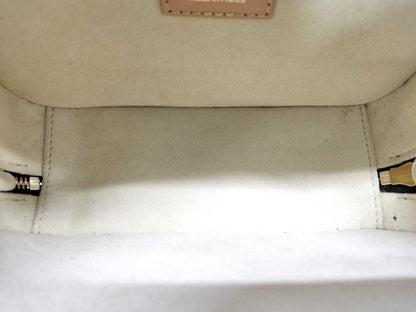 LOUIS VUITTON Valisette BB 2-way Handbag Monogram M44804 Brown with Gold Hardware, PVC Coated Canvas, FL3119 Shoulder Bag