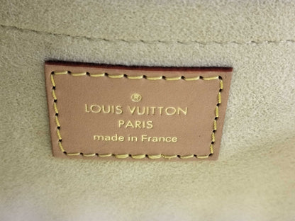 LOUIS VUITTON Valisette BB 2-way Handbag Monogram M44804 Brown with Gold Hardware, PVC Coated Canvas, FL3119 Shoulder Bag