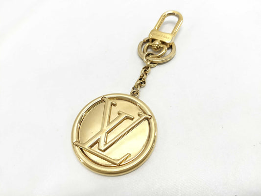 LOUIS VUITTON LOUIS VUITTON Bag Charm Keychain M68000 Gold Hardware GP Metal US1108 Key Case/Keychain