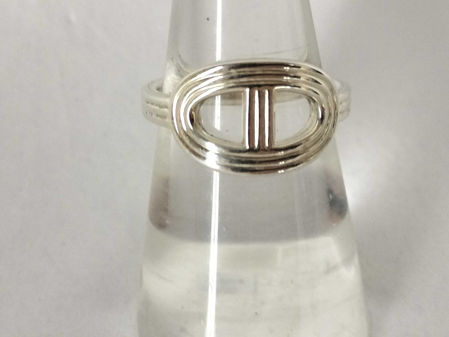 HERMES HERMES Ring Chaine d'Ancre 54 Ring