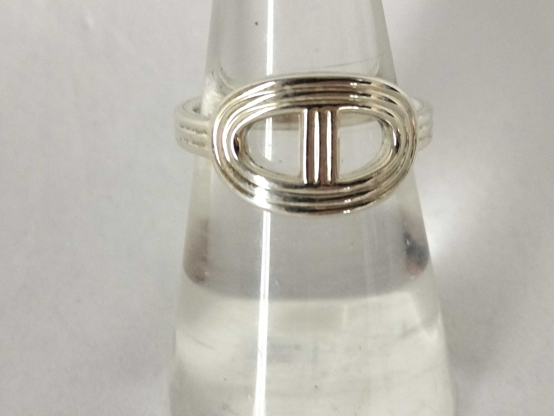 HERMES HERMES Ring Chaine d'Ancre 54 Ring