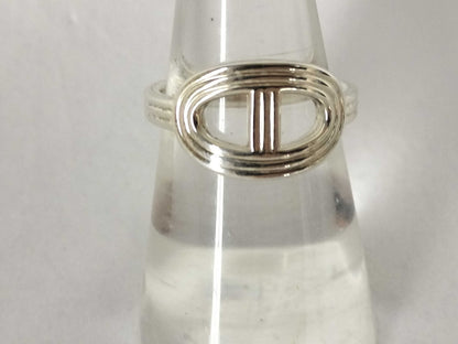HERMES HERMES Ring Chaine d'Ancre 54 Ring