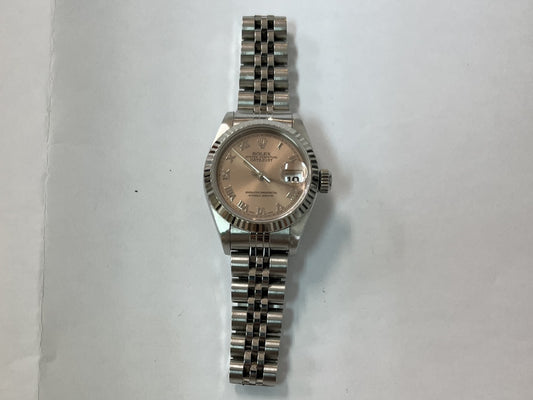 ROLEX 69173 S833756 Pink Dial Women's Watch