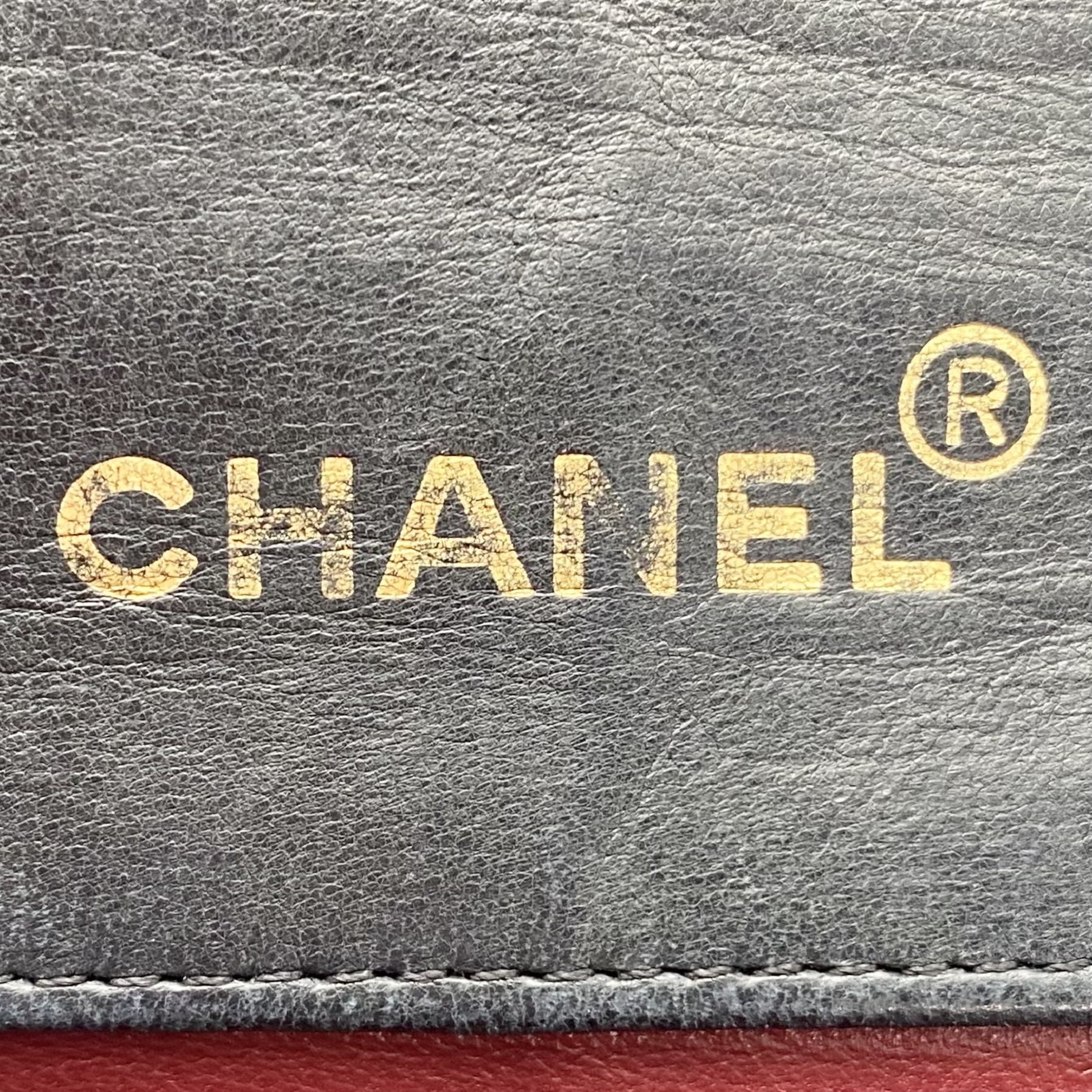 CHANEL Matelasse Turnlock Coco Mark Lambskin Chain Shoulder Bag with Pouch