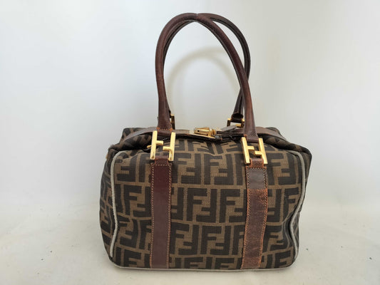 FENDI Zucca pattern Fendi Zucca vanity handbag handbag