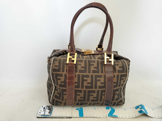FENDI Zucca pattern Fendi Zucca vanity handbag handbag