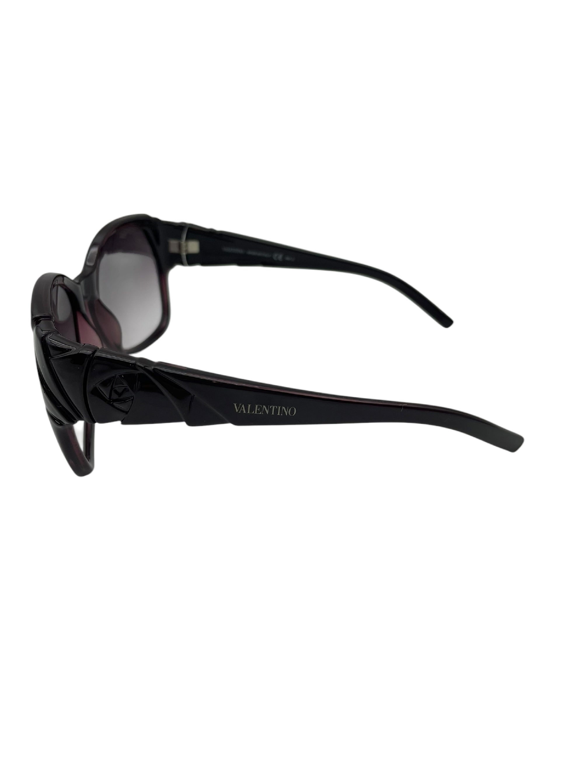  VALENTINO VALENTINO Purple Sunglasses Made in Italy Sunglasses and Eyeglasses