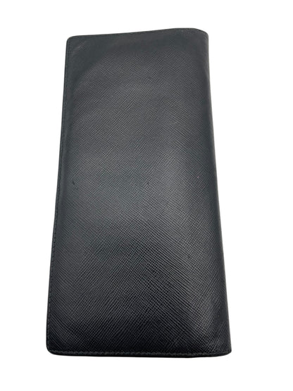 PRADA PRADA Prada long wallet black wallet