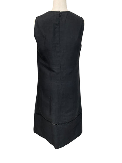 CELINE CELINE Dress, 100% Linen, Black, Made in France
