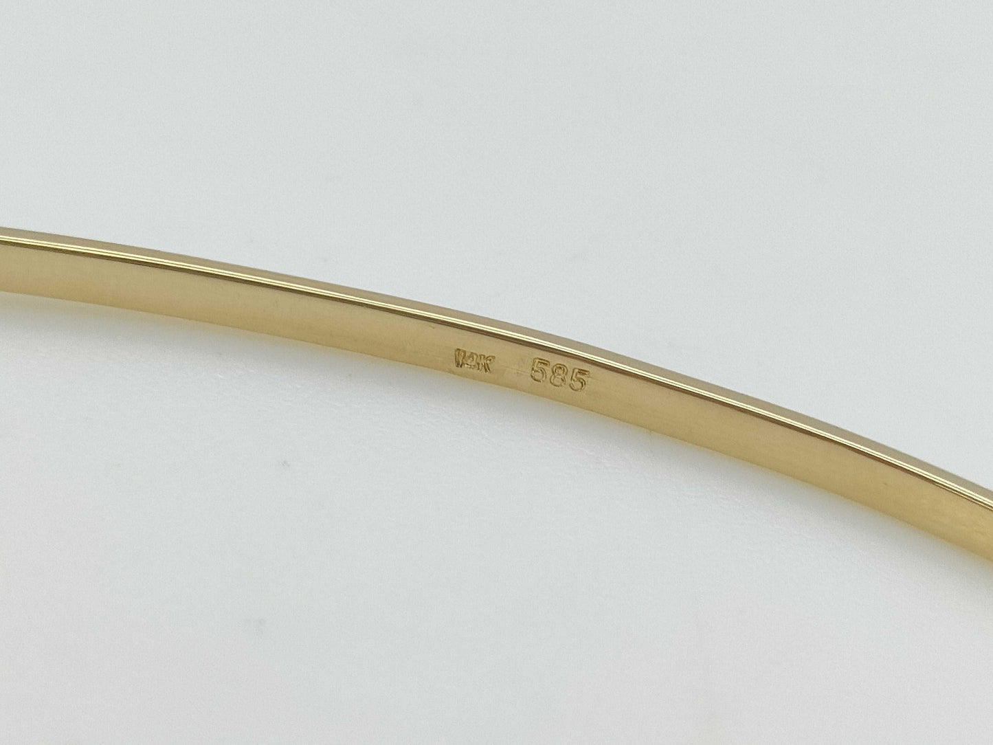 Sapphire and Diamond 585 4.5g Bracelet/Bangle 