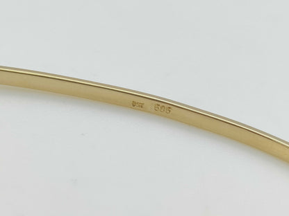 Sapphire and Diamond 585 4.5g Bracelet/Bangle 
