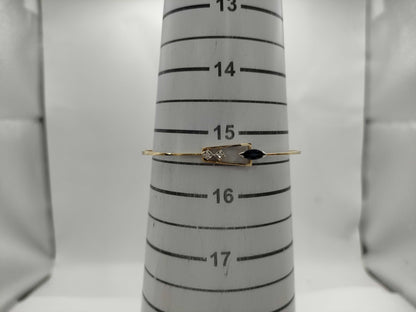 Sapphire and Diamond 585 4.5g Bracelet/Bangle 