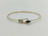 Sapphire and Diamond 585 4.5g Bracelet/Bangle 