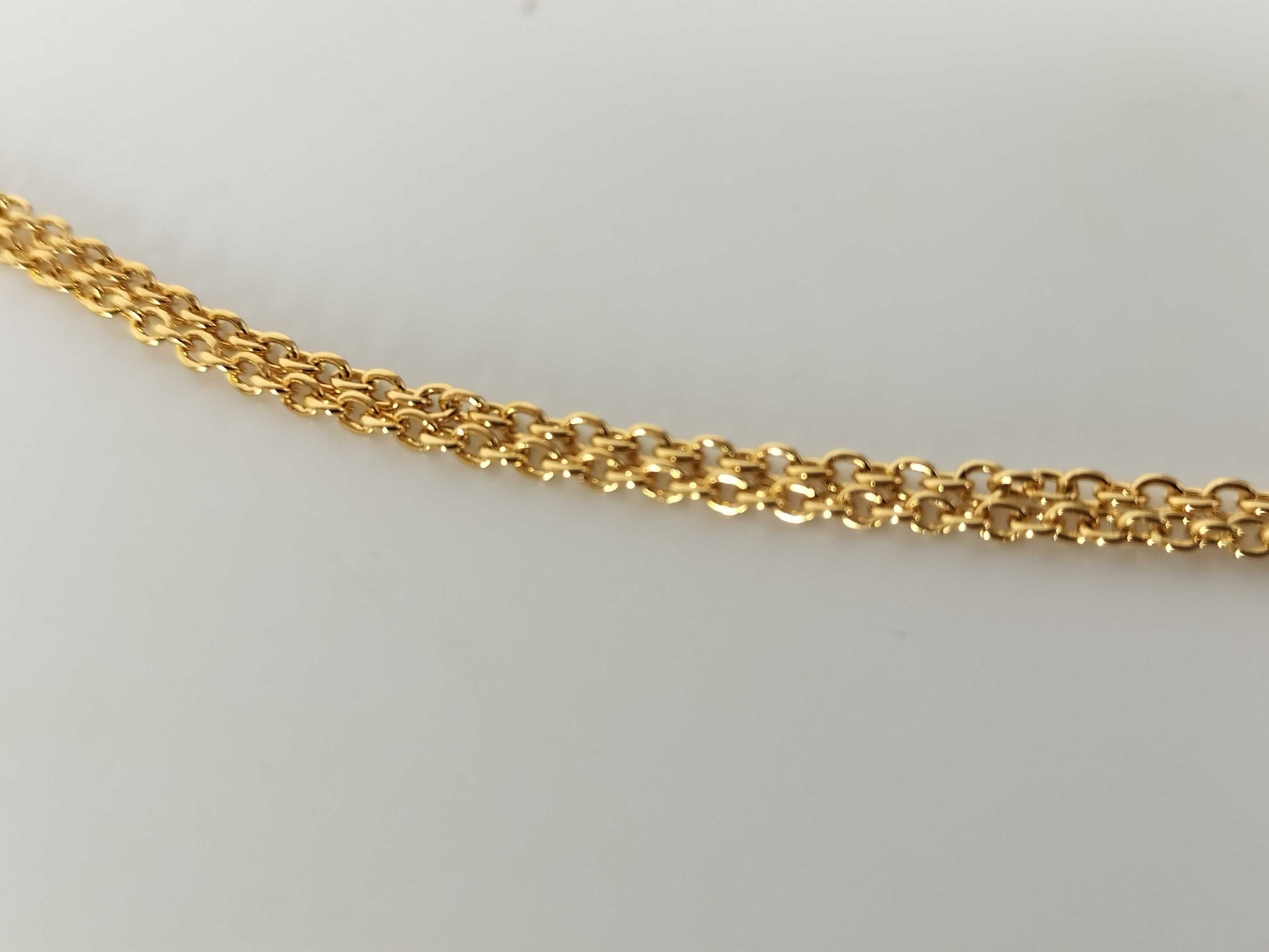LOUIS VUITTON M61083 LOUIS VUITTON Essential V Gold Necklace M61083 Necklace