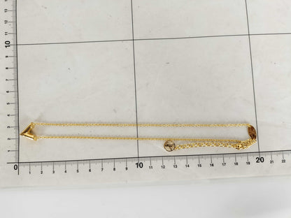 LOUIS VUITTON M61083 LOUIS VUITTON Essential V Gold Necklace M61083 Necklace