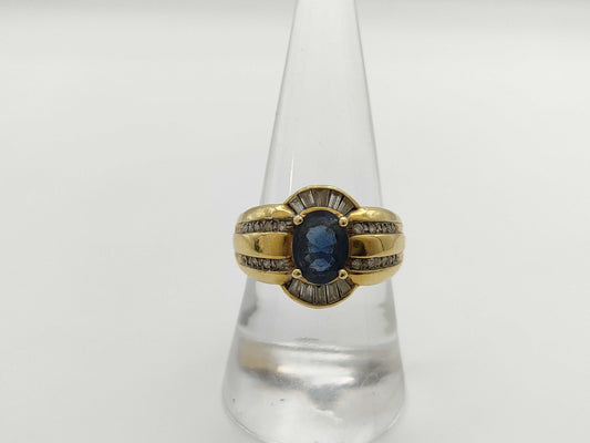 S1.37ct D0.41ct 750 7.2g Ring 