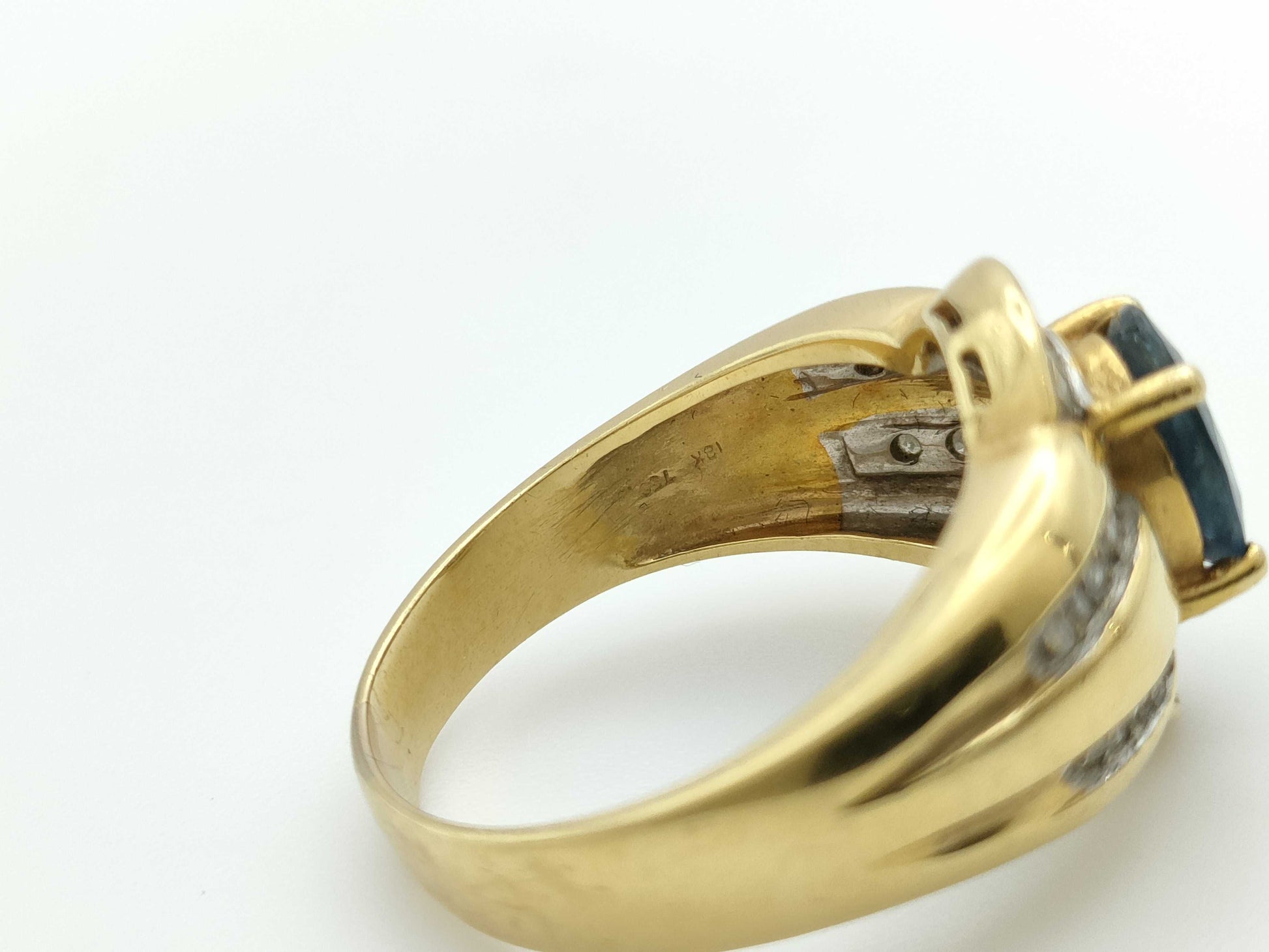 S1.37ct D0.41ct 750 7.2g Ring 