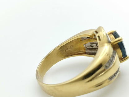 S1.37ct D0.41ct 750 7.2g Ring 