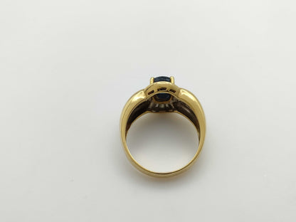 S1.37ct D0.41ct 750 7.2g Ring 