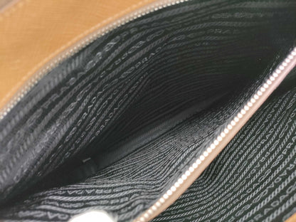 PRADA Galleria Business Bag, Brown