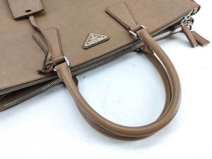 PRADA Galleria Business Bag, Brown