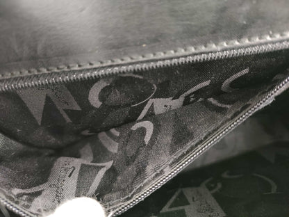 Salvatore Ferragamo Gancini Ferragamo 2-way Gancini Black Handbag