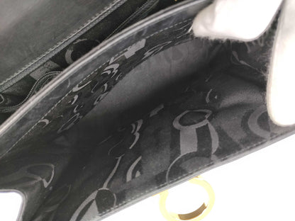 Salvatore Ferragamo Gancini Ferragamo 2-way Gancini Black Handbag