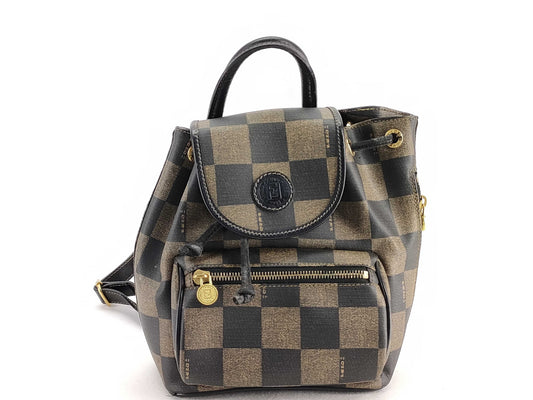 FENDI Pecan Pattern Fendi Backpack Pecan Backpack