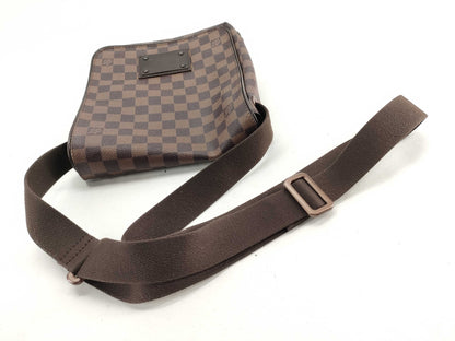 LOUIS VUITTON RFID Unverified SR4099 Damier Louis Vuitton Damier Brooklyn PM Shoulder Bag