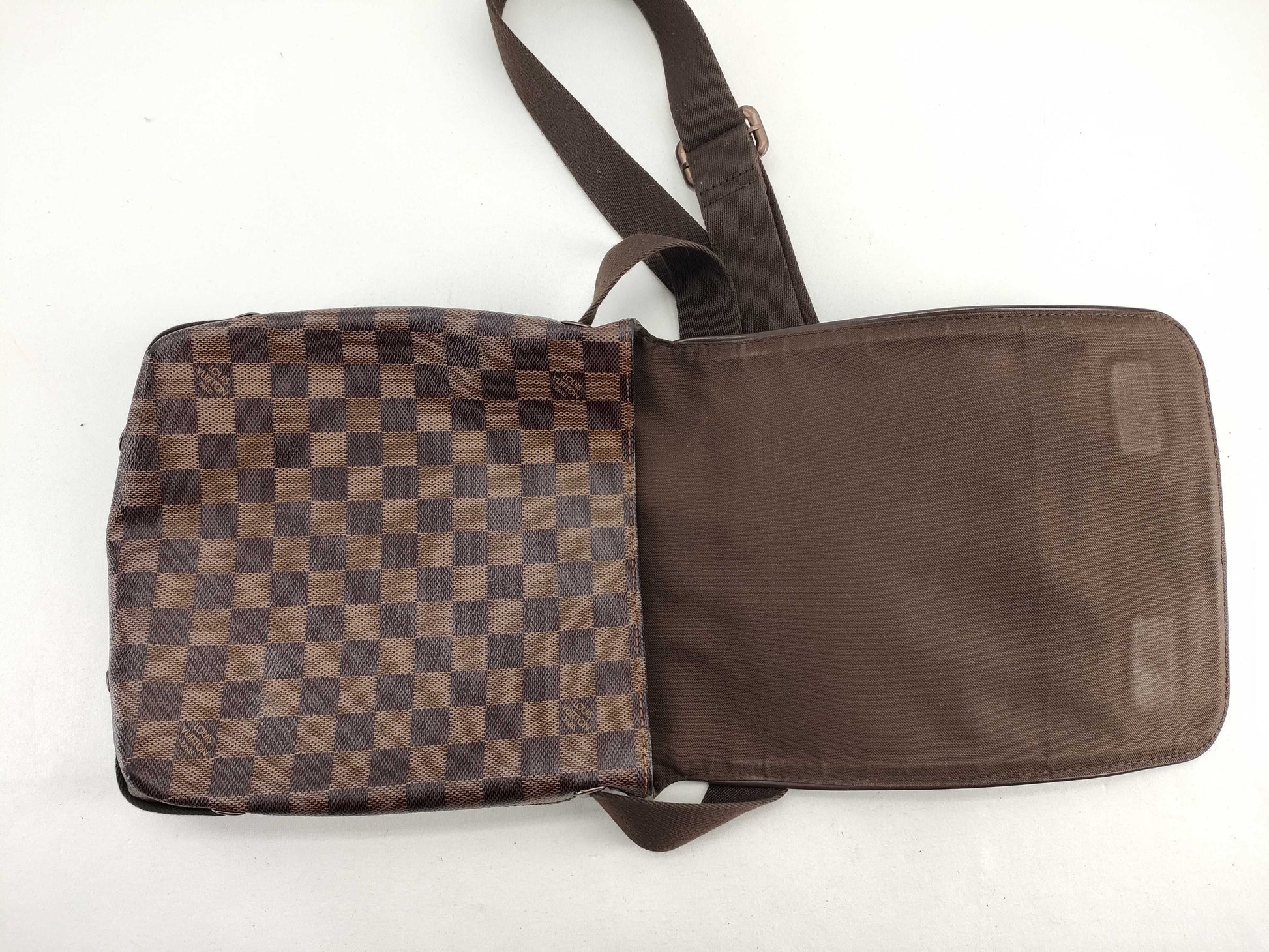 LOUIS VUITTON RFID Unverified SR4099 Damier Louis Vuitton Damier Brooklyn PM Shoulder Bag