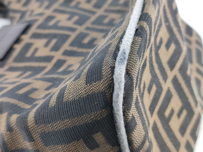 FENDI Zucca pattern Fendi Mamma Bucket Zucca FF hardware shoulder bag