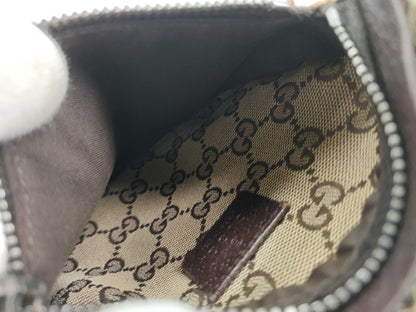 GUCCI GG Canvas Gucci Sherry Line Waist Pouch GG Canvas Waist Bag