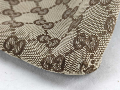 GUCCI GG Canvas Gucci Sherry Line Waist Pouch GG Canvas Waist Bag