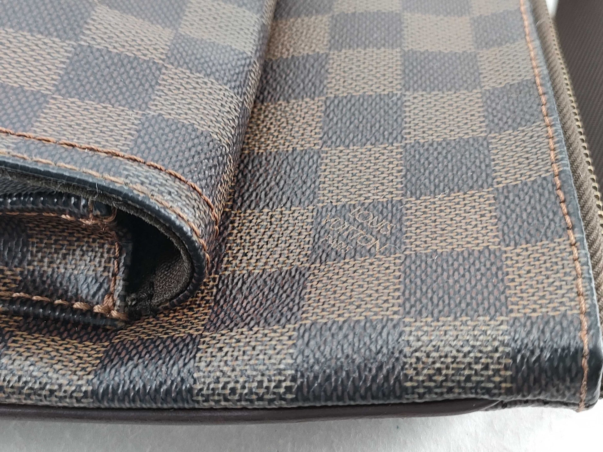 LOUIS VUITTON RFID Unverified FL1026 Damier Louis Vuitton Damier Pochette Merville Shoulder Bag