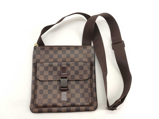 LOUIS VUITTON RFID Unverified FL1026 Damier Louis Vuitton Damier Pochette Merville Shoulder Bag